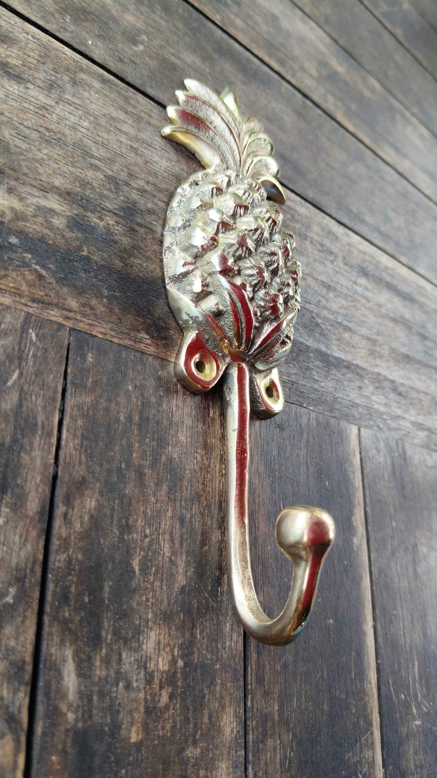 Pineapple Grove Bronze Walls Hooks (Set of 2) - Decorative, Functional, and