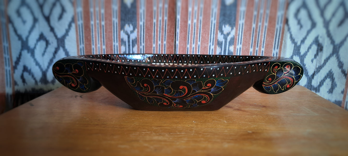 Rainforest Radiance Decorative Bowl; Bold, Organic and Utterly Unique - Bring Home the Spirit of the Jungle