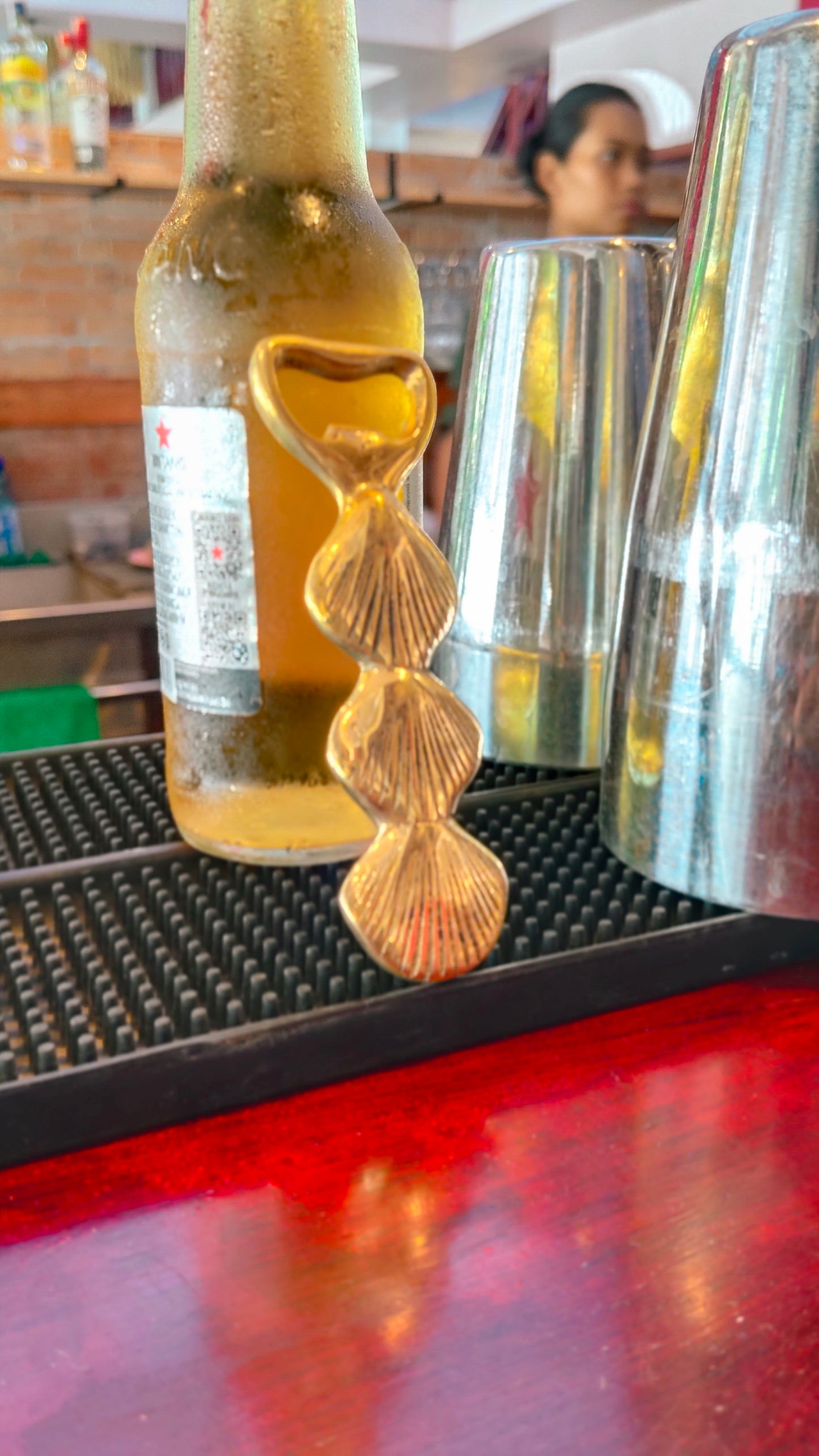 Sundowner Shell Opener, A Gift as Timeless as the Sunset - Open Bottles With Style An Elegant Addition to Your Kitchen or Bar Decor