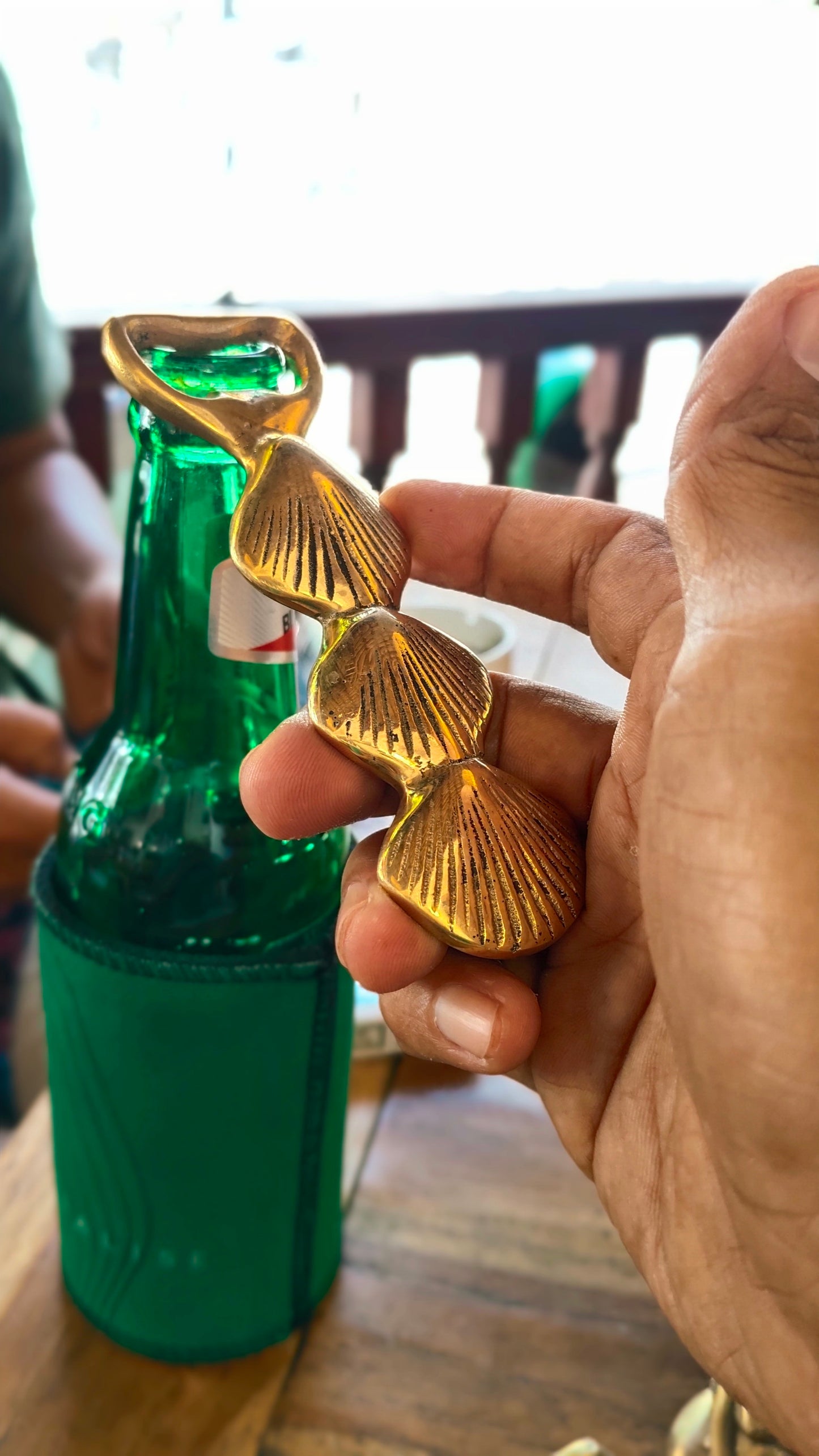 Sundowner Shell Opener, A Gift as Timeless as the Sunset - Open Bottles With Style An Elegant Addition to Your Kitchen or Bar Decor