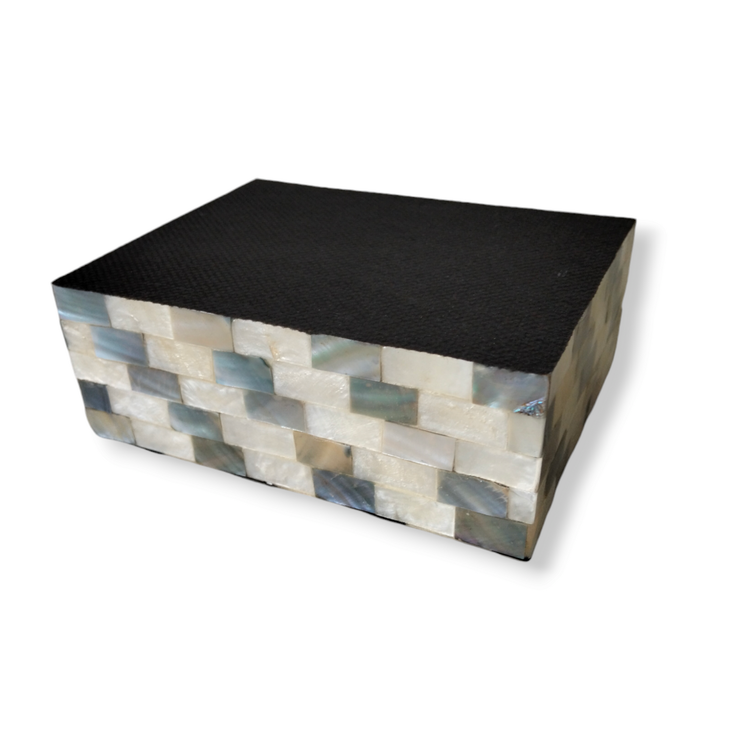 Ocean Whisper Treasure Box from Tropical Island Paradise Bali, Exotic Shell Inlay, Hold Your Fond Memories of the Beach, Vanity and Bathroom Decor Accessory, Boho Style, Gift for Friends & Family