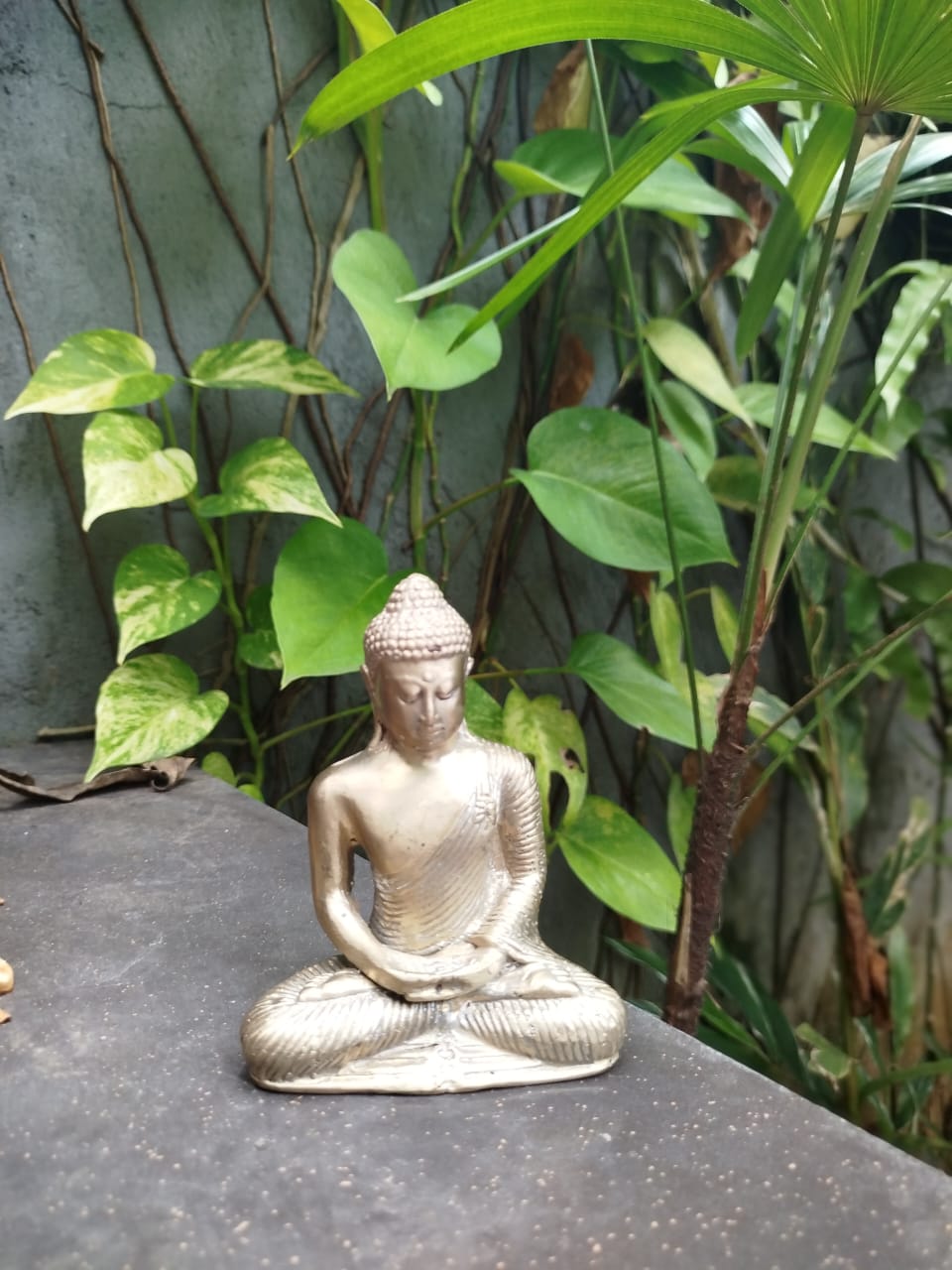 Bali Tranquility Buddha - Bronze Figurine for Calm & Clarity Perfect for Soothing and Calming Home Decor or Office Décor