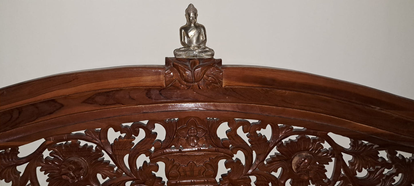 Bali Tranquility Buddha - Bronze Figurine for Calm & Clarity Perfect for Soothing and Calming Home Decor or Office Décor