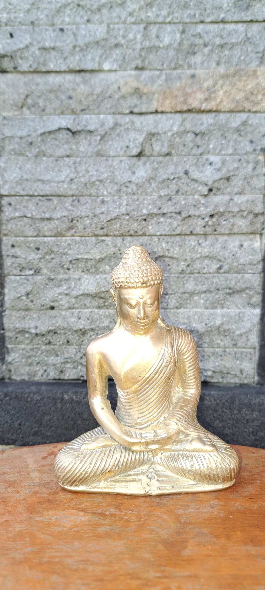 Bali Tranquility Buddha - Bronze Figurine for Calm & Clarity Perfect for Soothing and Calming Home Decor or Office Décor