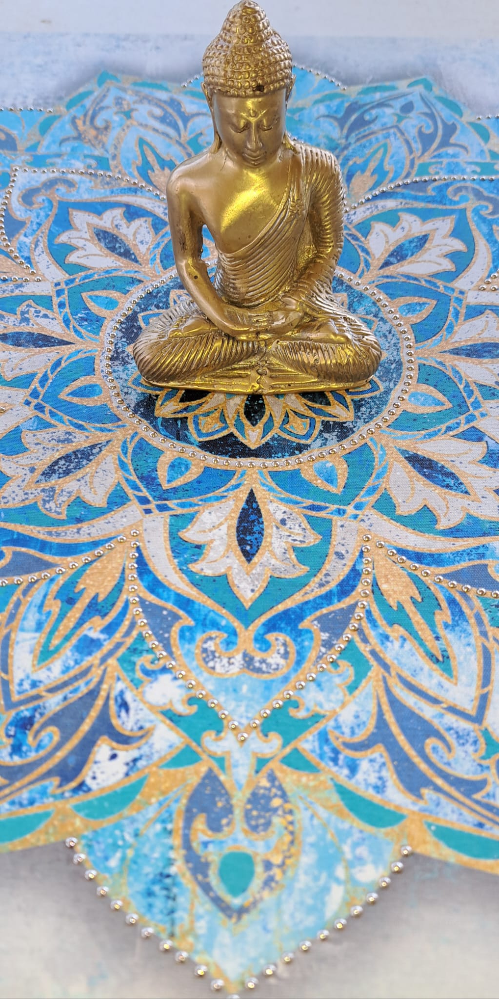 Bali Tranquility Buddha - Bronze Figurine for Calm & Clarity Perfect for Soothing and Calming Home Decor or Office Décor