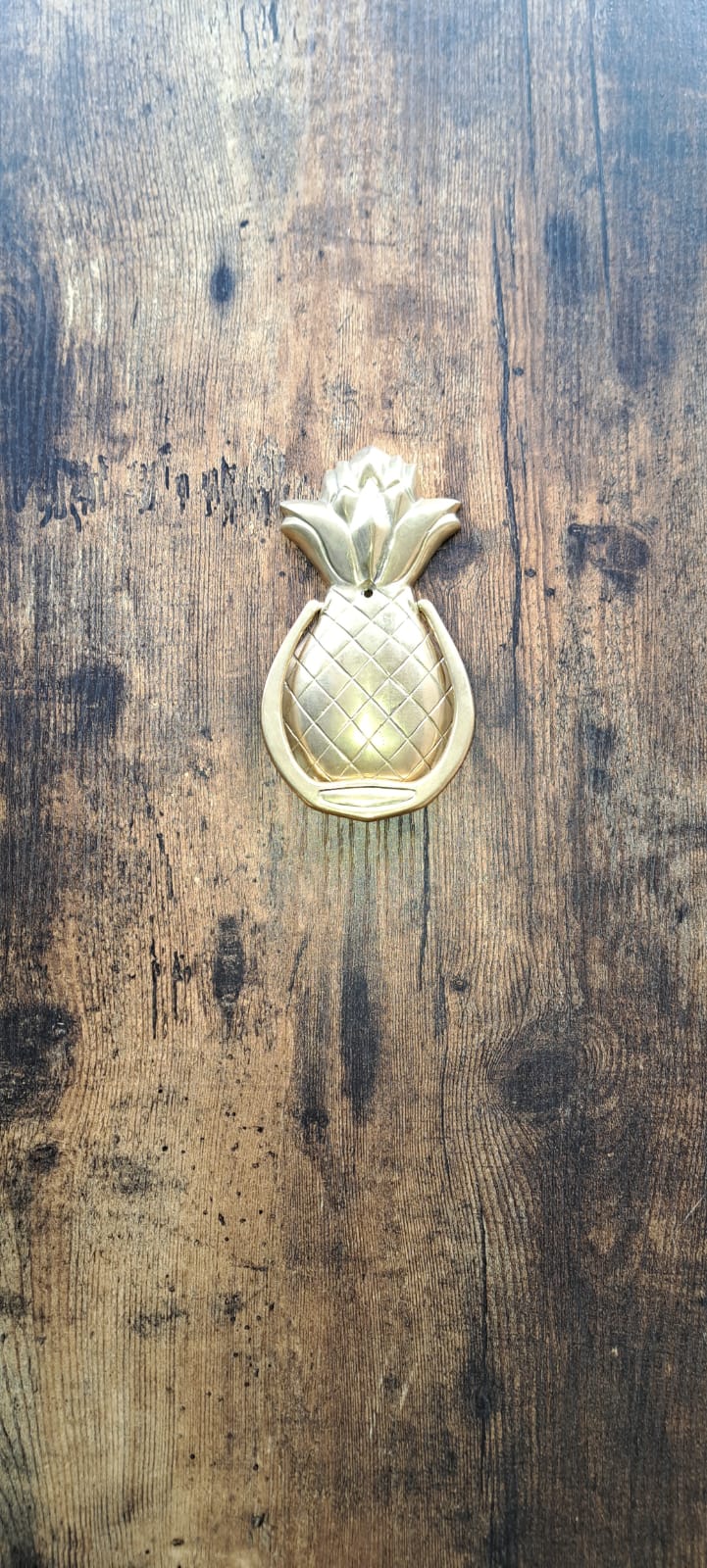 Tropical Welcome – Bronze Pineapple Door Knocker from Bali A Touch of Tropical Elegance for Your Home Decor