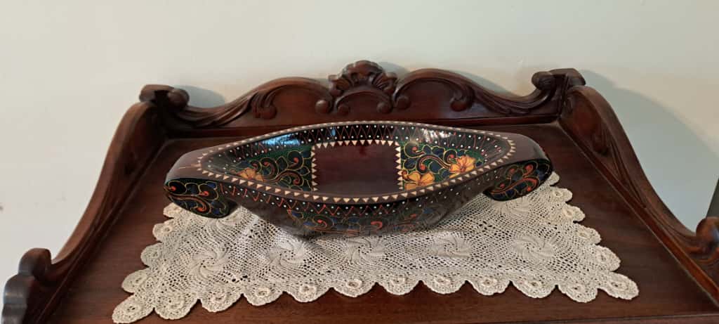 Rainforest Radiance Decorative Bowl; Bold, Organic and Utterly Unique - Bring Home the Spirit of the Jungle