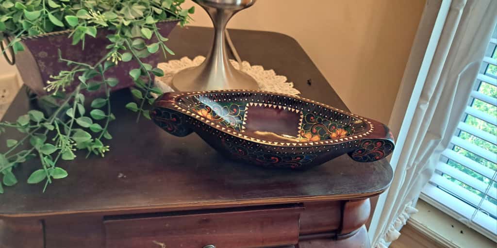 Rainforest Radiance Decorative Bowl; Bold, Organic and Utterly Unique - Bring Home the Spirit of the Jungle