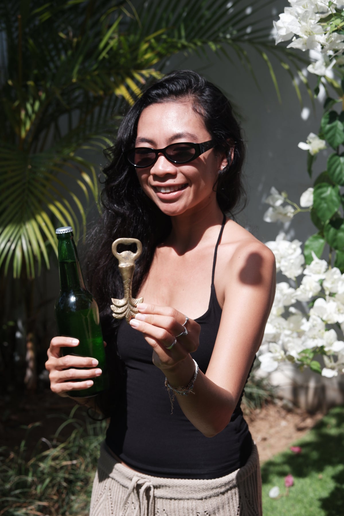 Party Palm Opener - The Gift of Tropical Vibes Tropical Elegance from Bali