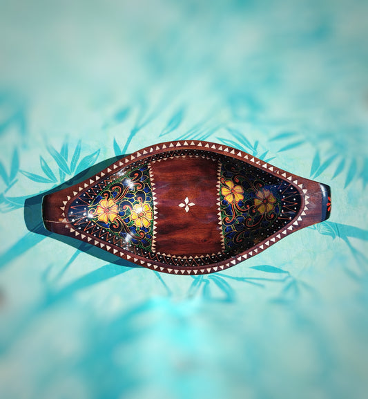 Rainforest Radiance Decorative Bowl; Bold, Organic and Utterly Unique - Bring Home the Spirit of the Jungle