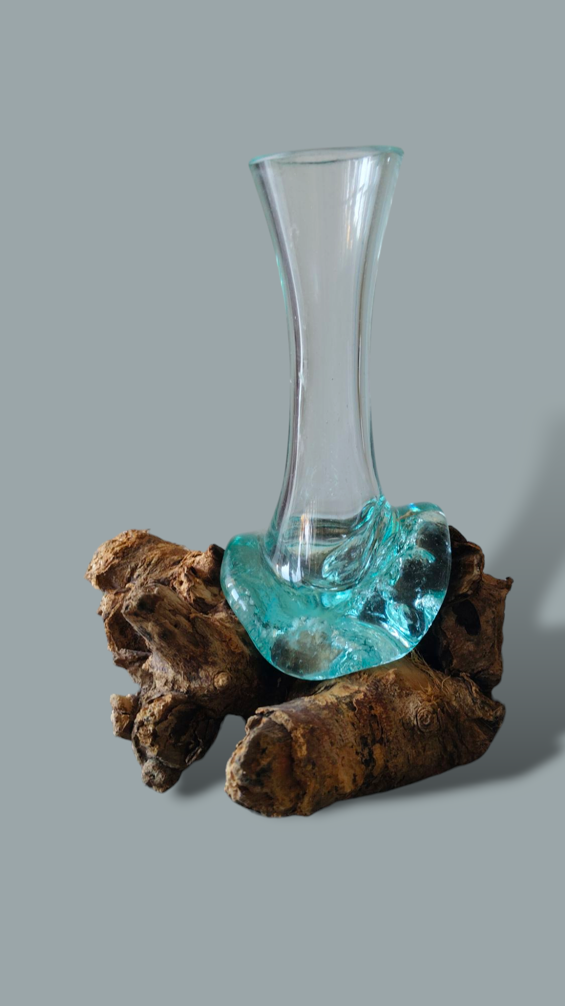 Rose Drift Vase - a Sculptural Accent from Bali Elegant Decoration from Exotic Bali, Tropical Home Decor