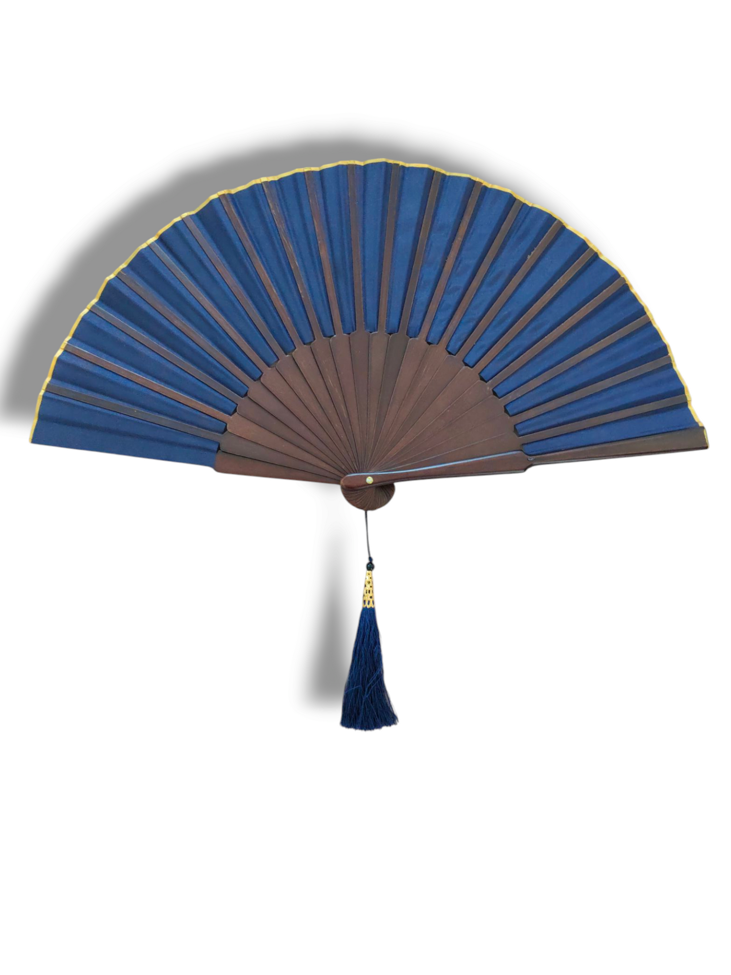Bali Tropical Home Deep Blue Sea Folding Hand Fan