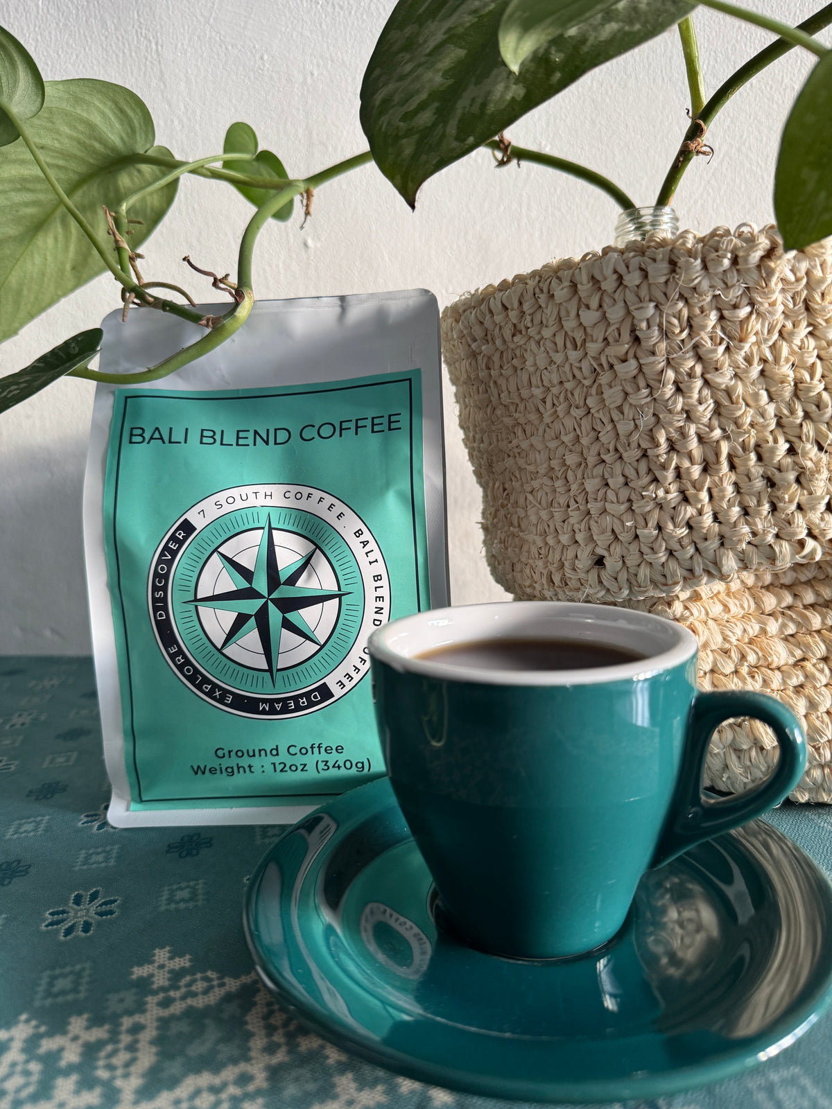 Artisan Roasted Bali Blend Coffee, Ground, Smooth Delicate Taste (12oz)