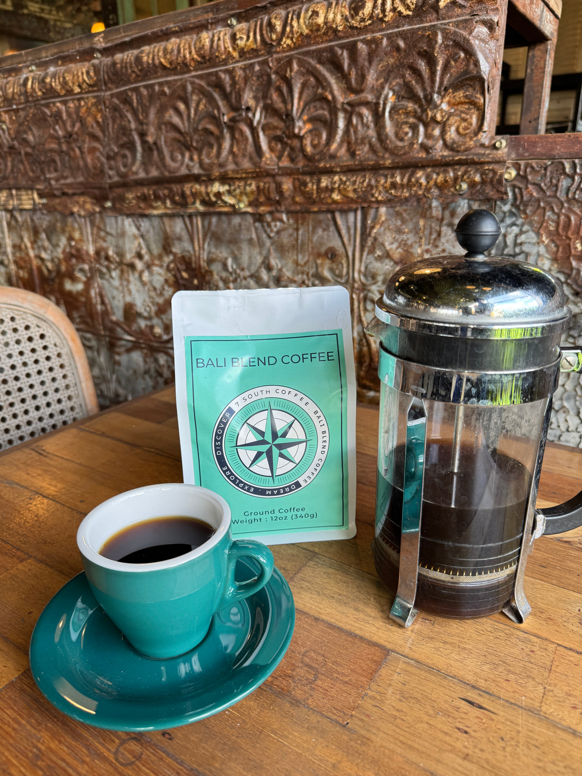 Artisan Roasted Bali Blend Coffee, Ground, Smooth Delicate Taste (12oz)