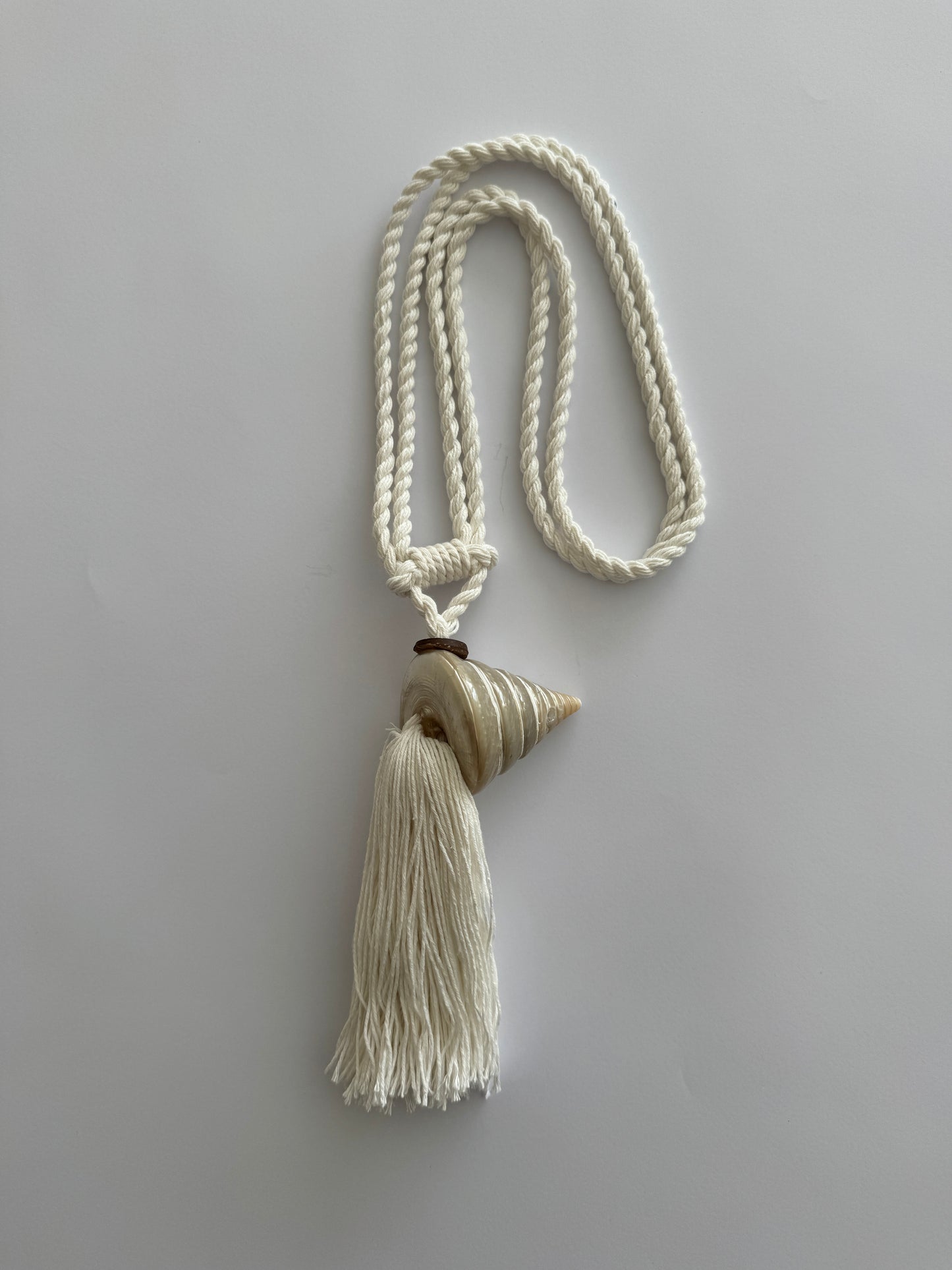 Bali Seashell Curtain Tie Backs (Set of 2)