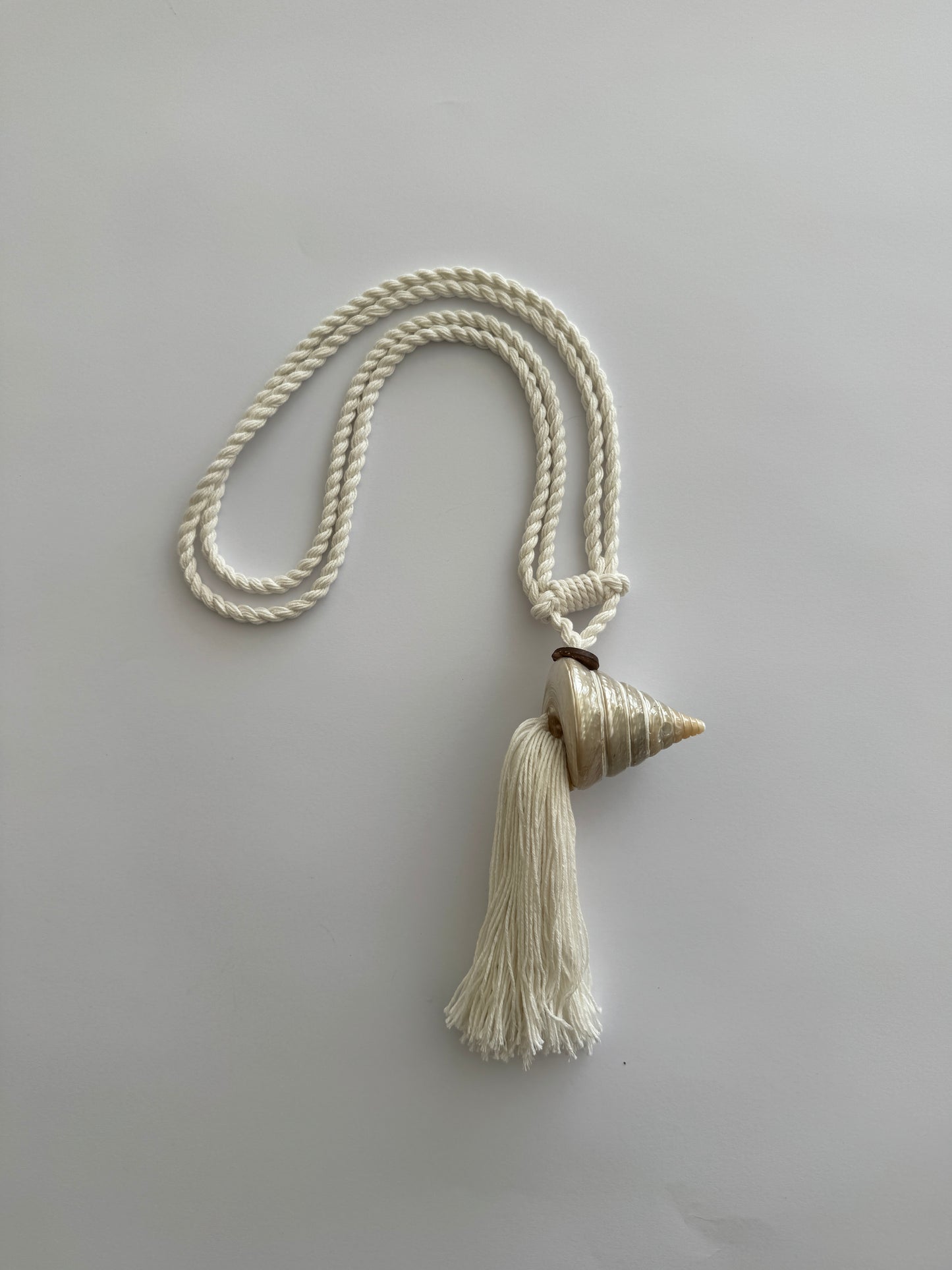 Bali Seashell Curtain Tie Backs (Set of 2)