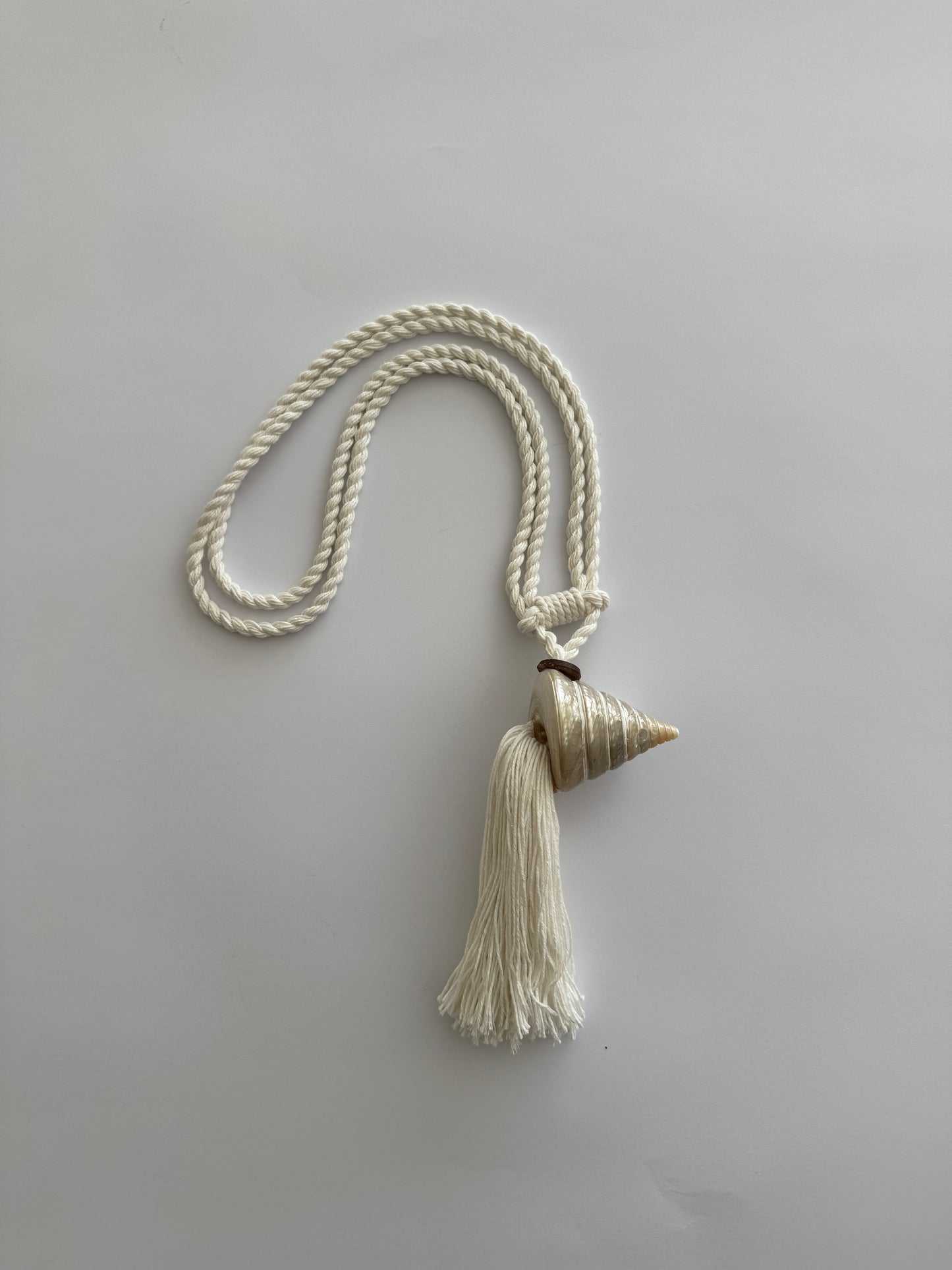Bali Seashell Curtain Tie Backs (Set of 2)