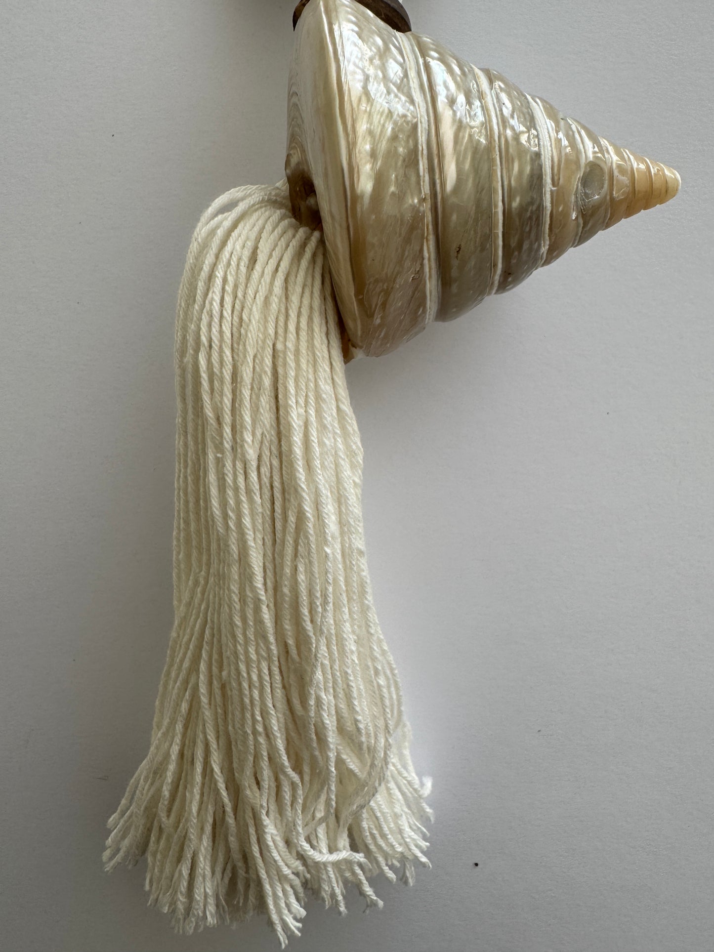Bali Seashell Curtain Tie Backs (Set of 2)