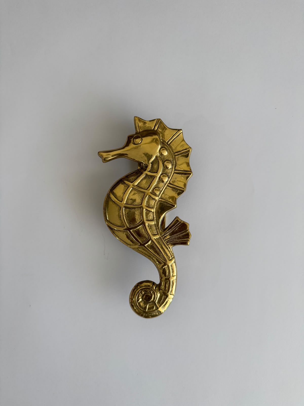 Bronze Seahorse Door Knocker from Bali