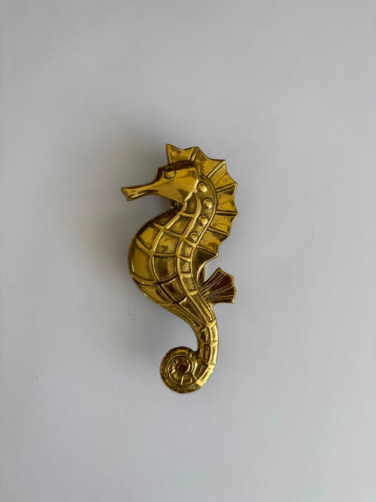 Bronze Seahorse Door Knocker from Bali