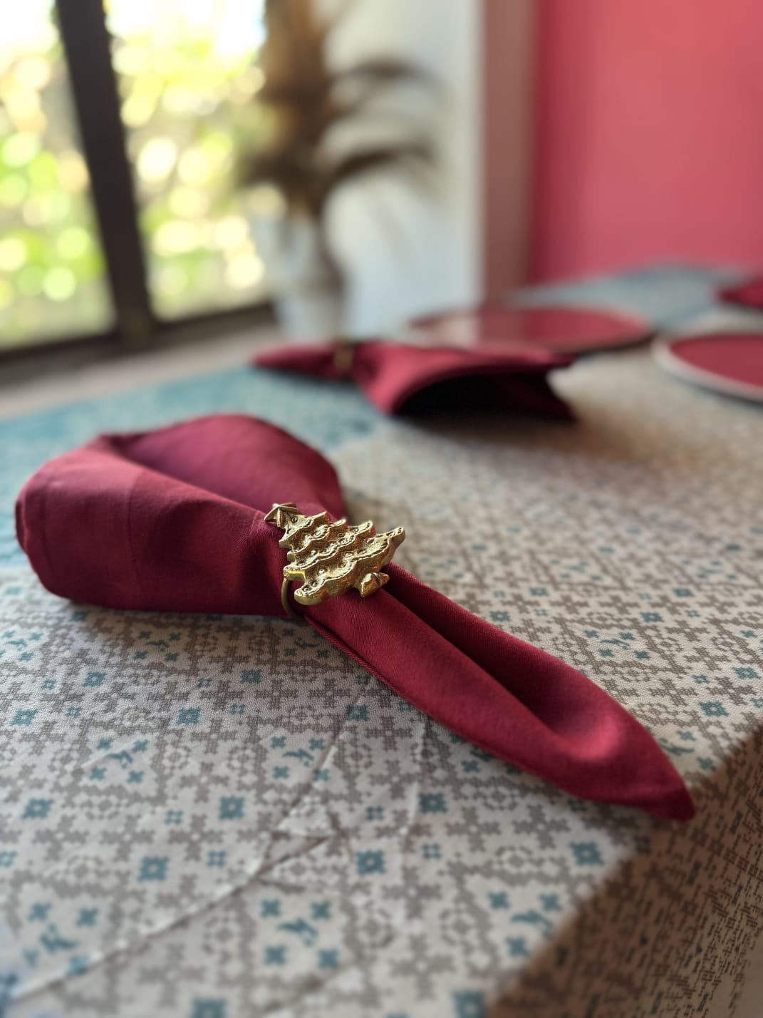 Starfish Napkin Rings from Bali, Coastal Beach Theme, Table Decor (Set of 4) (Start Fish Set 4)