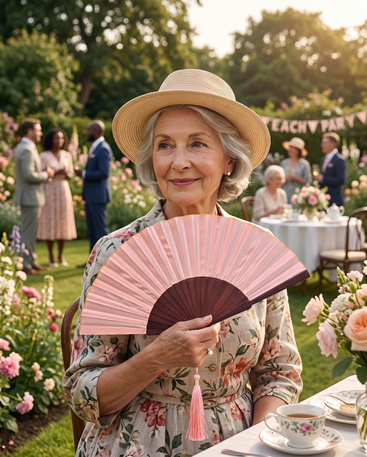 Peach Darling – Your Perfect Summer Companion Stay cool in style with a touch of tropical elegance.