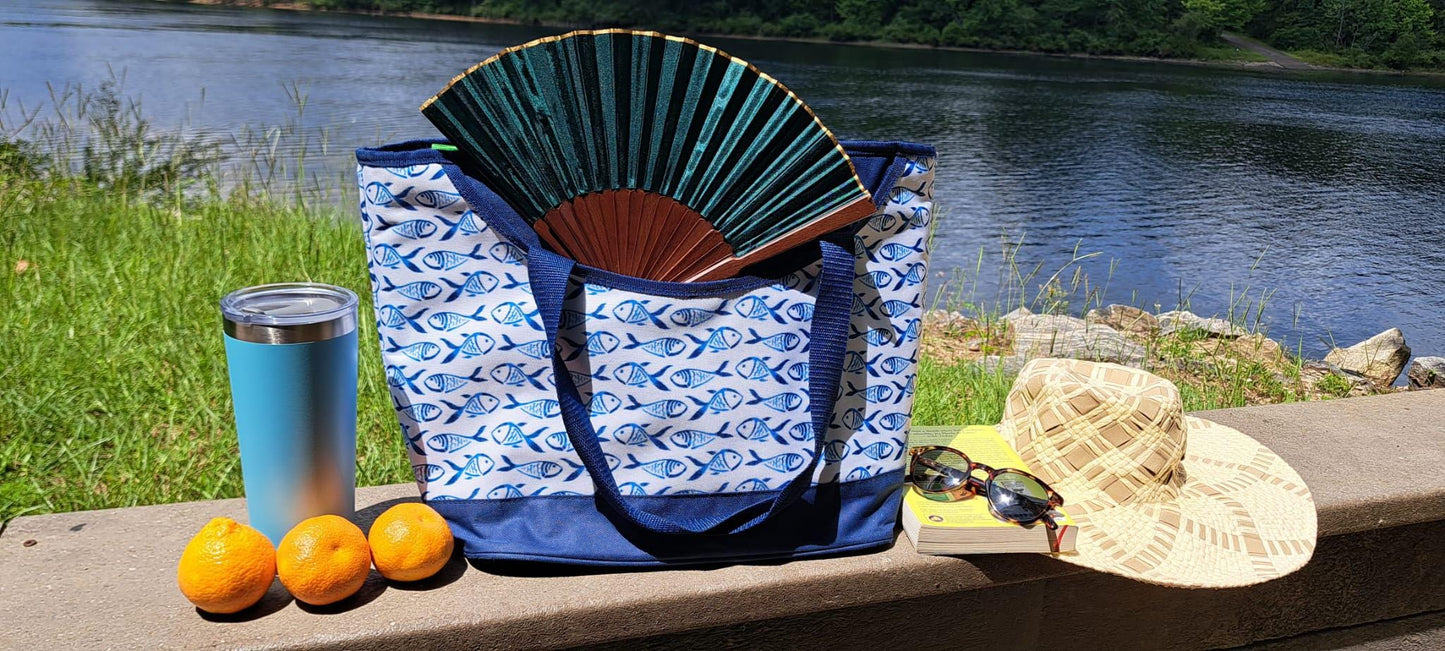 Exotic  Jungle Green  Folding Hand Fan 9 Inches, Handmade in Bali.