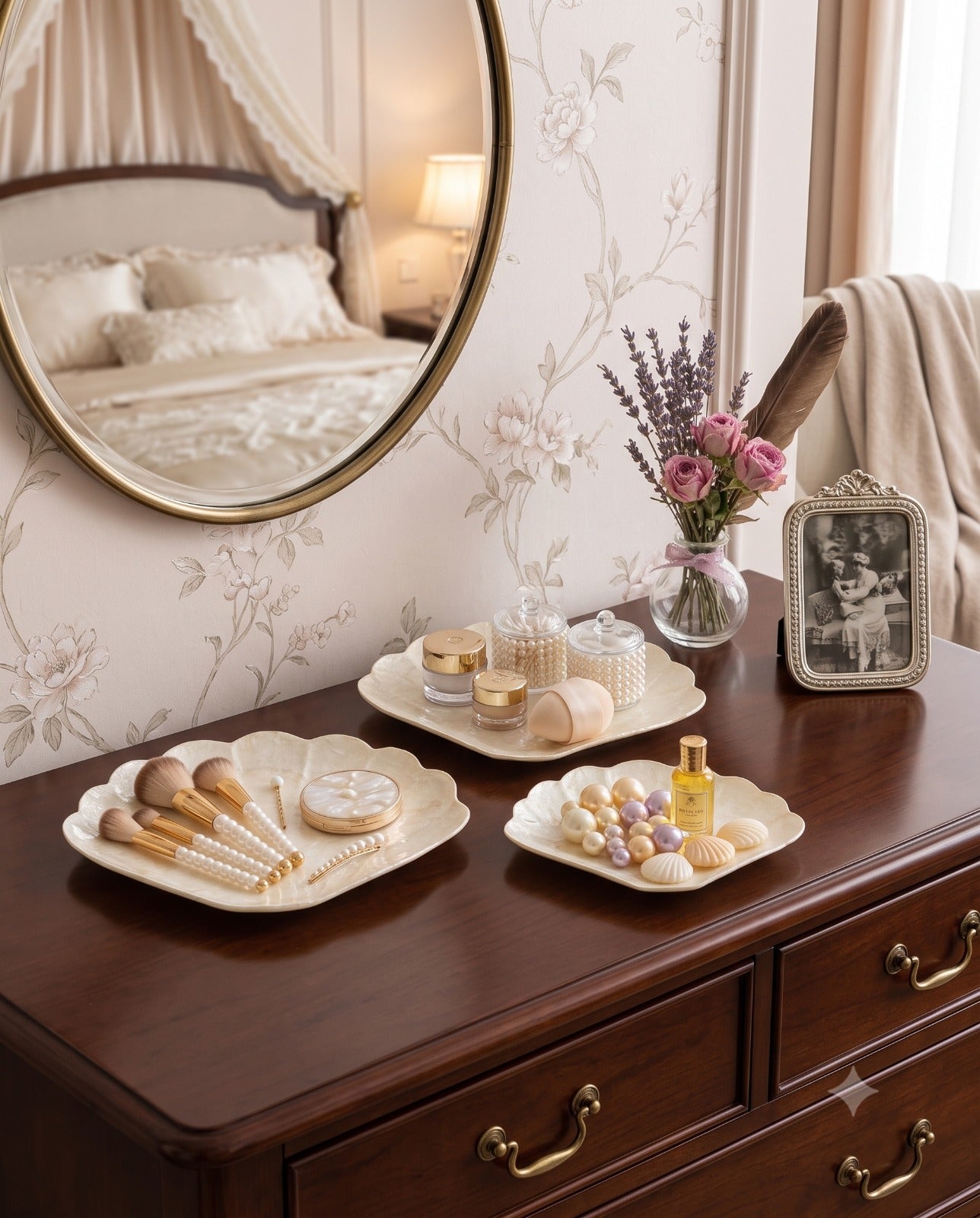 Sea Shell Plates Set 3 ( Large, Medium, Small) from Bali